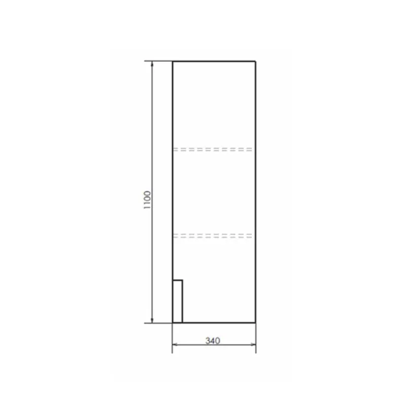 Пенал подвесной Comforty Бонн 34 Графит / Дуб дымчатый 00-00008476 Пенал подвесной Comforty Бонн 34 Графит / Дуб дымчатый 00-00008476 — изображение 4