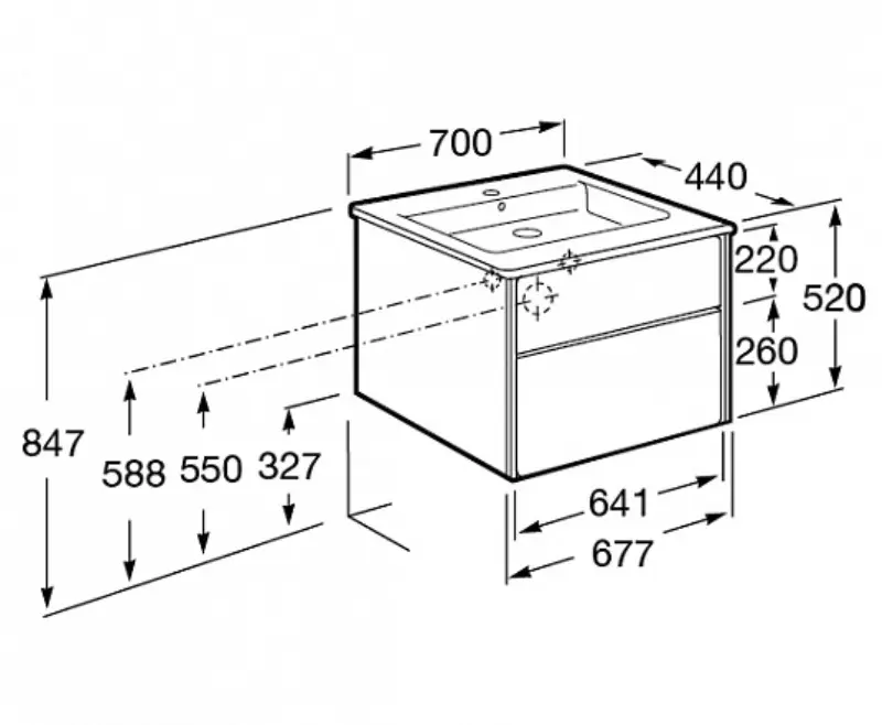 Тумба подвесная Roca Ronda 70 Белый матовый / Бетон ZRU9303003 Тумба подвесная Roca Ronda 70 Белый матовый / Бетон ZRU9303003 — изображение 4