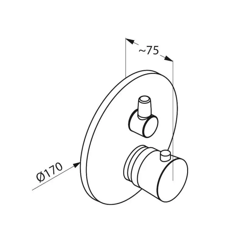 Душевая встройка Kludi Zenta Хром глянцевый 388320545 Душевая встройка Kludi Zenta Хром глянцевый 388320545 — изображение 4