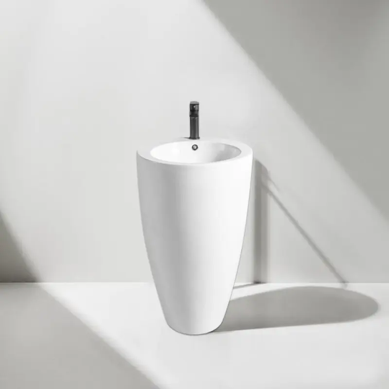 Раковина напольная Azario AZ 50х50 Белый AZ-311 Раковина напольная Azario AZ 50х50 Белый AZ-311 — изображение 4