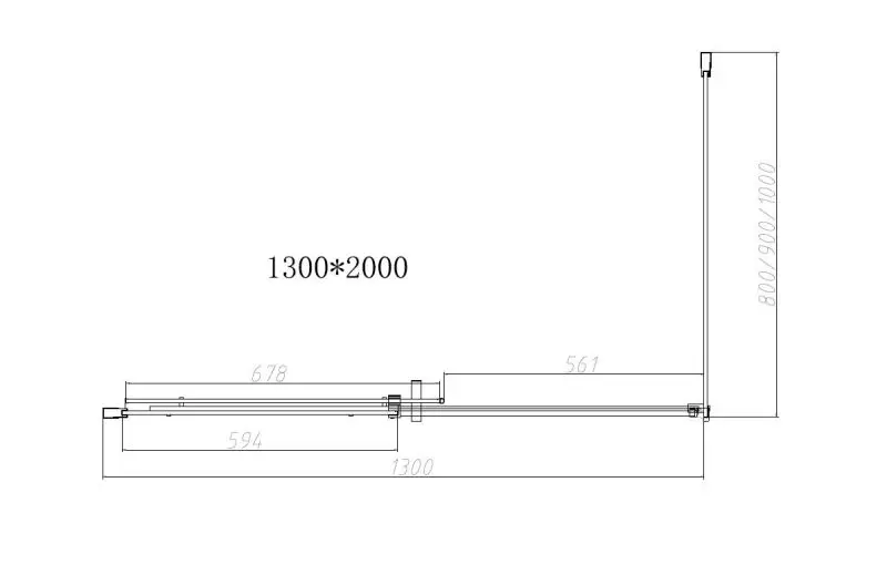 Душевой уголок Vincea Dice VSR-4D 130х100 Хром / Прозрачное VSR-4D1013CL Душевой уголок Vincea Dice VSR-4D 130х100 Хром / Прозрачное VSR-4D1013CL — изображение 4