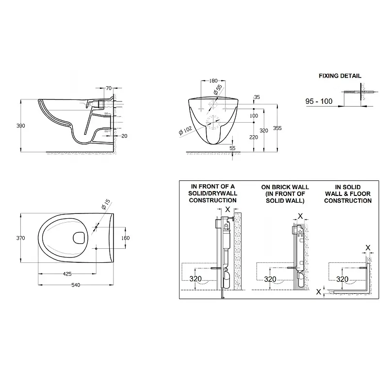 Унитаз подвесной Roca Victoria Rimless Белый 34639300Y Унитаз подвесной Roca Victoria Rimless Белый 34639300Y — изображение 4