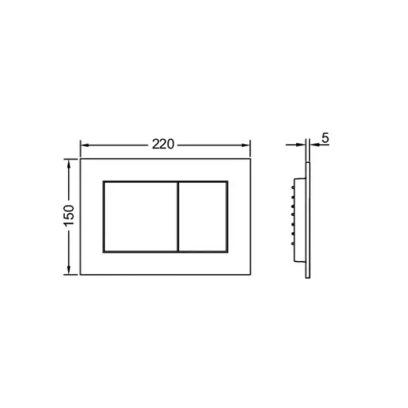 Инсталляция TECEbase для скрытого монтажа унитаза + клавиша смыва Now Белый глянцевый 9400413 Инсталляция TECEbase для скрытого монтажа унитаза + клавиша смыва Now Белый глянцевый 9400413 — изображение 4
