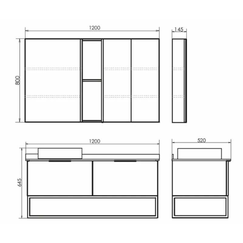 Тумба подвесная Comforty Порто 120 + раковина + белая столешница Дуб дымчатый 00-00008905CF Тумба подвесная Comforty Порто 120 + раковина + белая столешница Дуб дымчатый 00-00008905CF — изображение 4