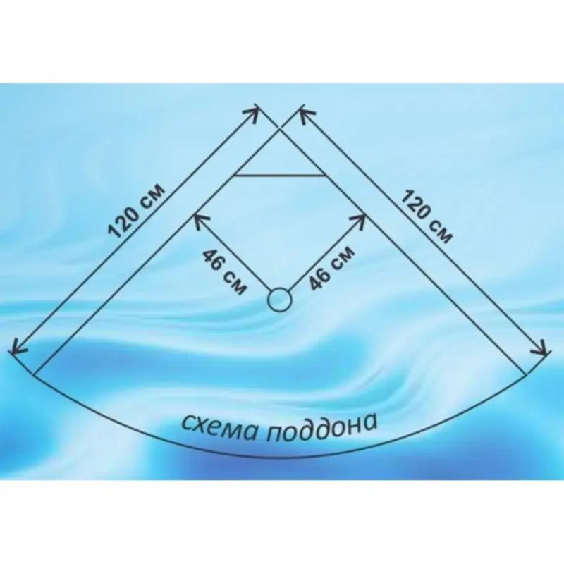 Душевая кабина Водный мир 120х120, Хром / Тонированное, Высокий поддон Душевая кабина Водный мир 120х120, Хром / Тонированное, Высокий поддон — изображение 4