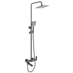 Душевая система Fmark FS87 с изливом Графит FS8745-22Q