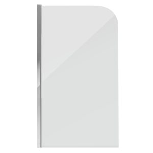 Шторка для ванны Grossman GR-100 80 Хром / Прозрачное GR-100