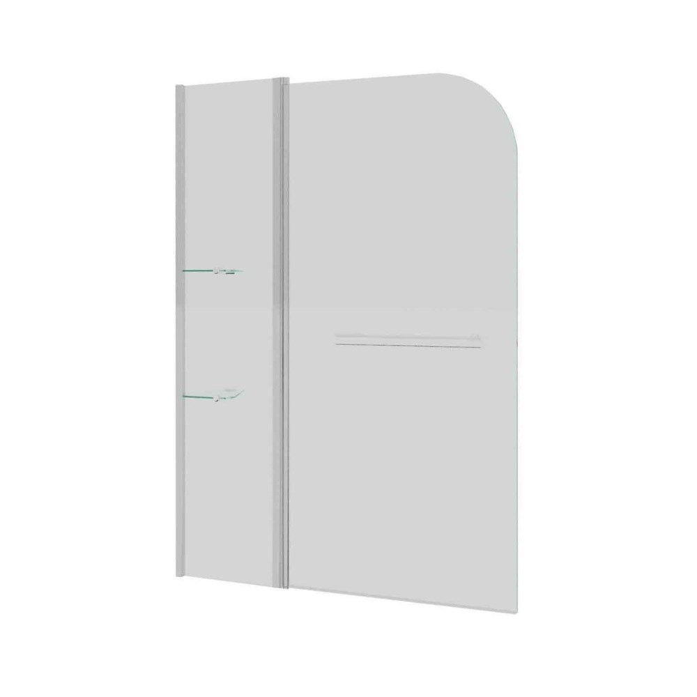 Шторка для ванны Grossman GR-101 110 Хром / Прозрачное GR-101/1 Шторка для ванны Grossman GR-101 110 Хром / Прозрачное GR-101/1