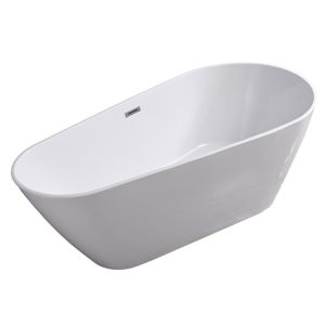 Ванна акриловая Grossman Fly 158х81 Белый глянцевый GR-1103