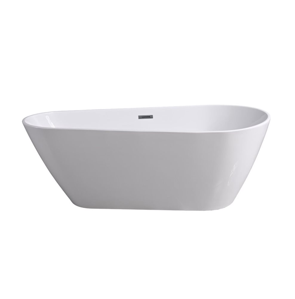 Ванна акриловая Grossman Fly 158х81 Белый матовый GR-1103M Ванна акриловая Grossman Fly 158х81 Белый матовый GR-1103M — изображение 2