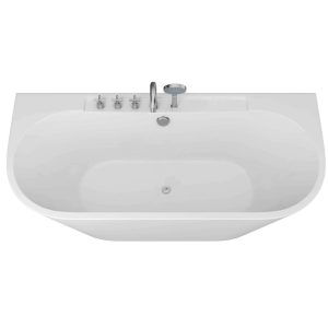 Ванна акриловая Grossman Cristal 170х80 со смесителем Белый глянцевый GR-17075-1 Ванна акриловая Grossman Cristal 170х80 со смесителем Белый глянцевый GR-17075-1