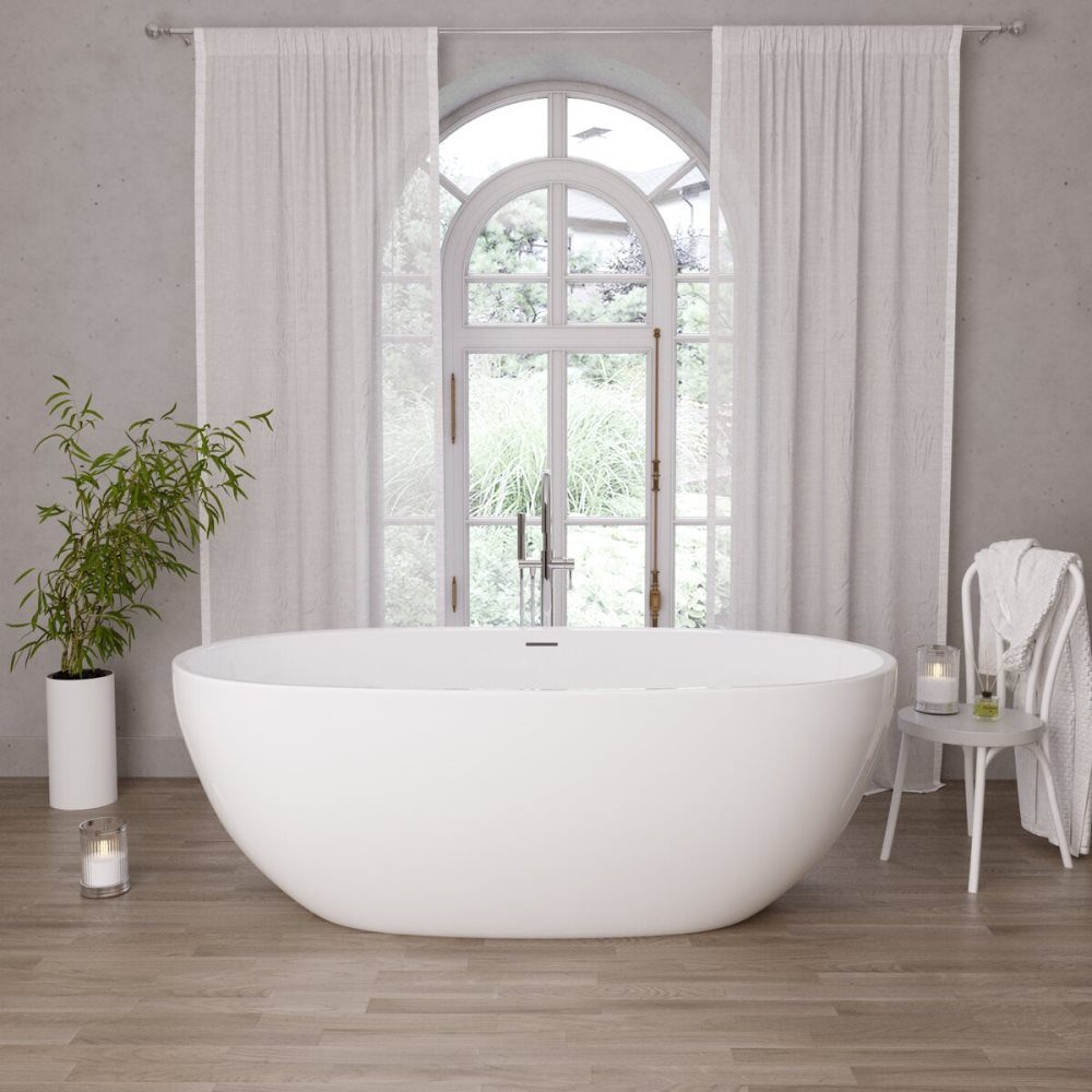 Ванна акриловая Grossman Classic 148х75 Белый глянцевый GR-2403 Ванна акриловая Grossman Classic 148х75 Белый глянцевый GR-2403 — изображение 4