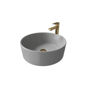 Раковина накладная Grossman Color 41 Серый матовый GR-3013GM