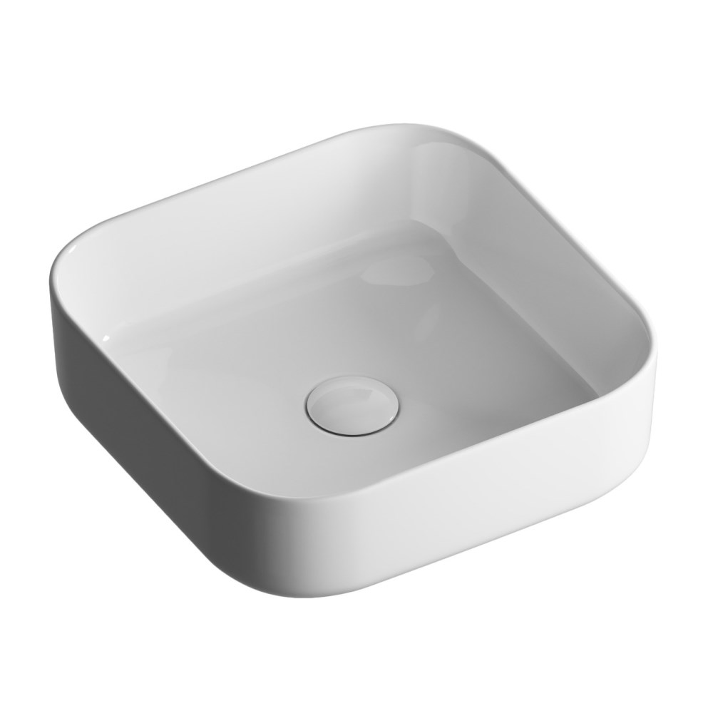 Раковина накладная Grossman Falcon 38 Белый глянцевый GR-3055 Раковина накладная Grossman Falcon 38 Белый глянцевый GR-3055