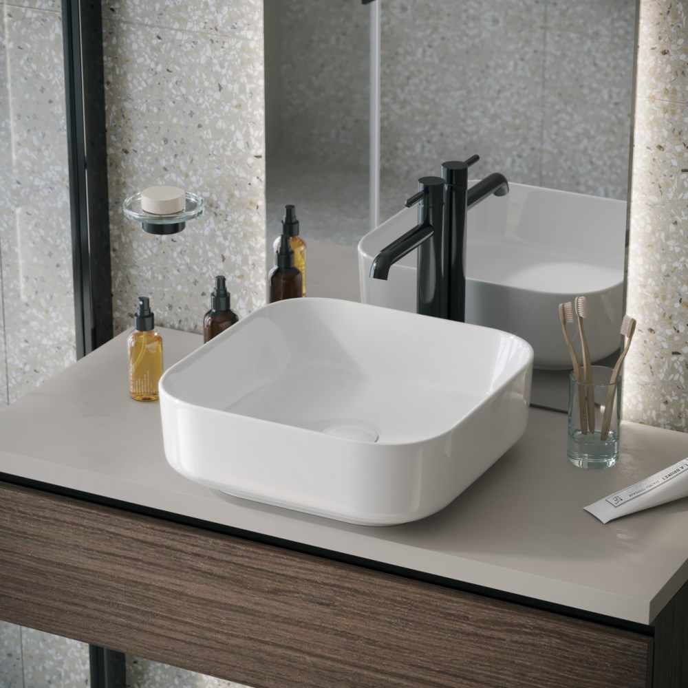 Раковина накладная Grossman Falcon 38 Белый глянцевый GR-3055 Раковина накладная Grossman Falcon 38 Белый глянцевый GR-3055 — изображение 2