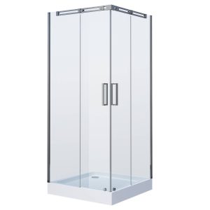 Душевой уголок Grossman Galaxy 90х90 Хром / Прозрачное GR-3090