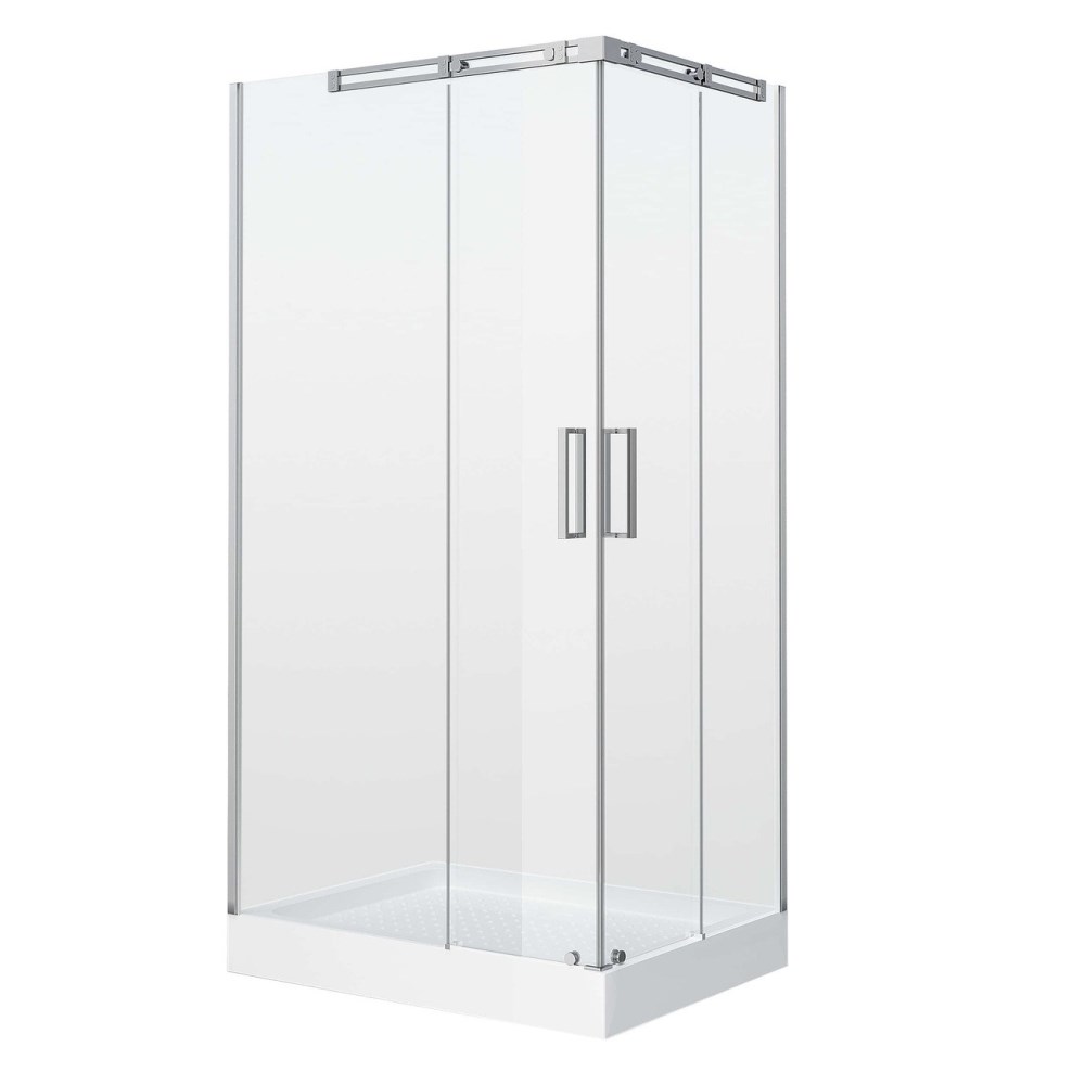 Душевой уголок Grossman Galaxy 120х80 Хром / Прозрачное GR-3120L Душевой уголок Grossman Galaxy 120х80 Хром / Прозрачное GR-3120L