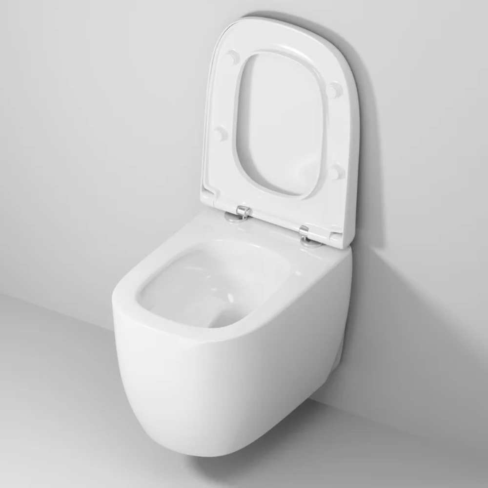 Унитаз подвесной Grossman Tornado с крышкой-сиденье Белый глянцевый GR-4402Q Унитаз подвесной Grossman Tornado с крышкой-сиденье Белый глянцевый GR-4402Q — изображение 2