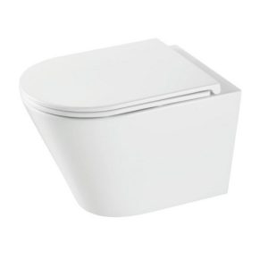 Унитаз подвесной Grossman Tornado с крышкой-сиденье Белый глянцевый GR-4403SQ