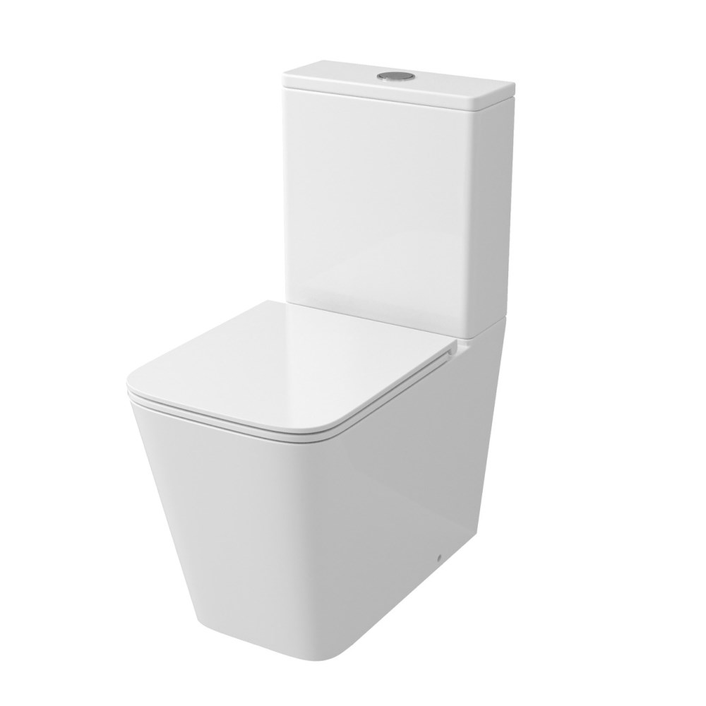 Унитаз-компакт Grossman Tornado Белый глянцевый GR-4418SQ Унитаз-компакт Grossman Tornado Белый глянцевый GR-4418SQ