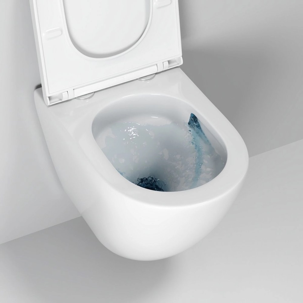 Унитаз подвесной Grossman GR Белый глянцевый GR-4455SQ Унитаз подвесной Grossman GR Белый глянцевый GR-4455SQ — изображение 3