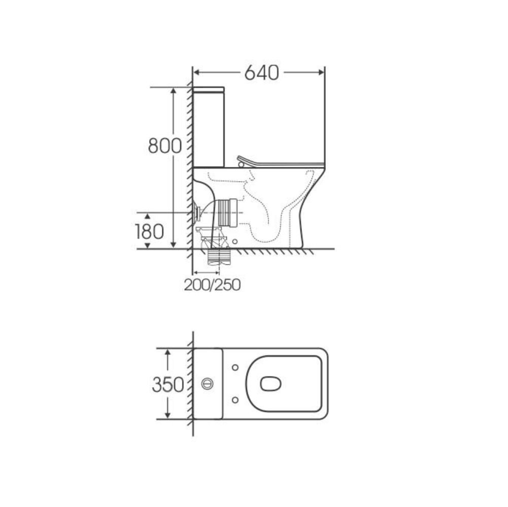 Унитаз-компакт Grossman Classic Белый глянцевый GR-4464SQ Унитаз-компакт Grossman Classic Белый глянцевый GR-4464SQ — изображение 5