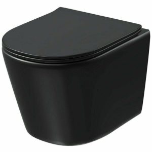 Унитаз подвесной Grossman GR Черный матовый GR-4477BMSQ