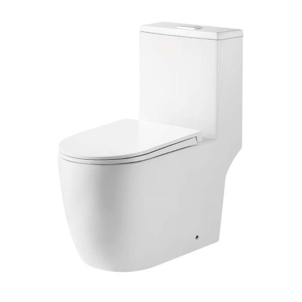 Унитаз-моноблок Grossman Tornado Белый глянцевый GR-4484SQ Унитаз-моноблок Grossman Tornado Белый глянцевый GR-4484SQ