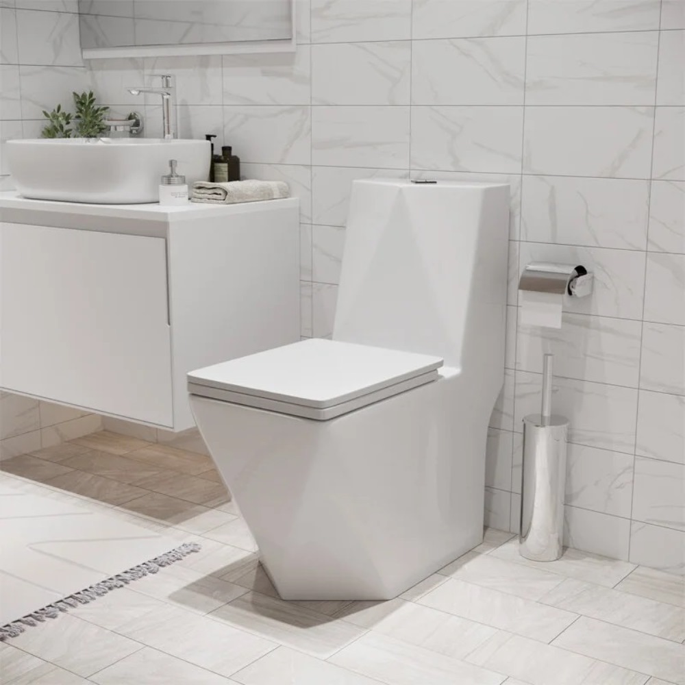 Унитаз-моноблок Grossman Cristal Белый глянцевый GR-4491 Унитаз-моноблок Grossman Cristal Белый глянцевый GR-4491 — изображение 5