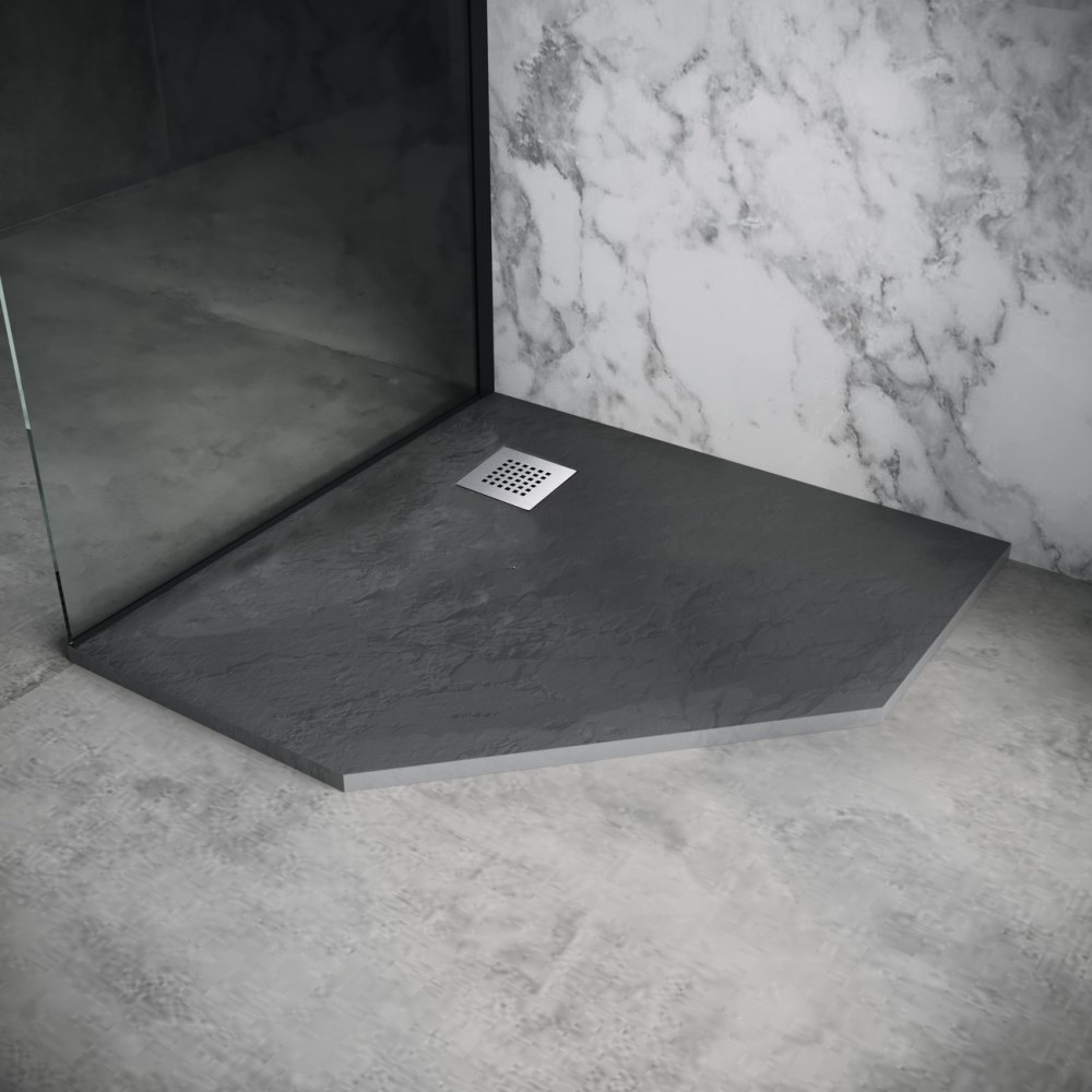 Душевой поддон Grossman Strong 100х100 Графит GR-S2100100D Душевой поддон Grossman Strong 100х100 Графит GR-S2100100D — изображение 2