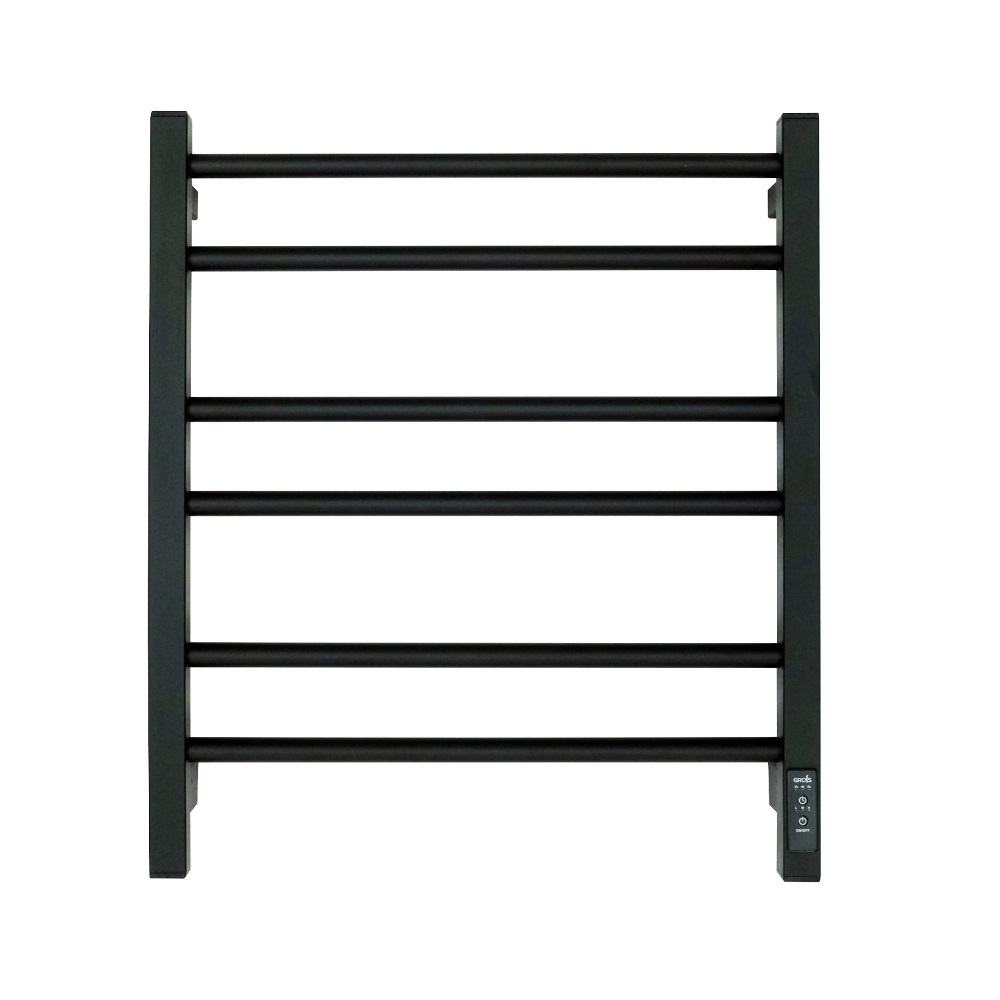 Полотенцесушитель электрический Grois Nex 50х60 Черный матовый GR111 50х60 П6 9005 U Полотенцесушитель электрический Grois Nex 50х60 Черный матовый GR111 50х60 П6 9005 U