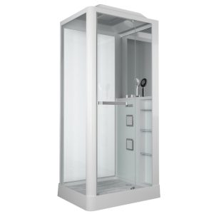 Душевая кабина Grossman Classic 80х100 Белый / Прозрачное GR122