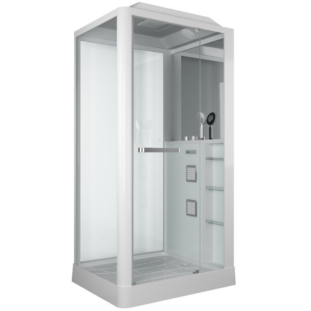 Душевая кабина Grossman Classic 90х110 Белый / Прозрачное GR123(R) Душевая кабина Grossman Classic 90х110 Белый / Прозрачное GR123(R)