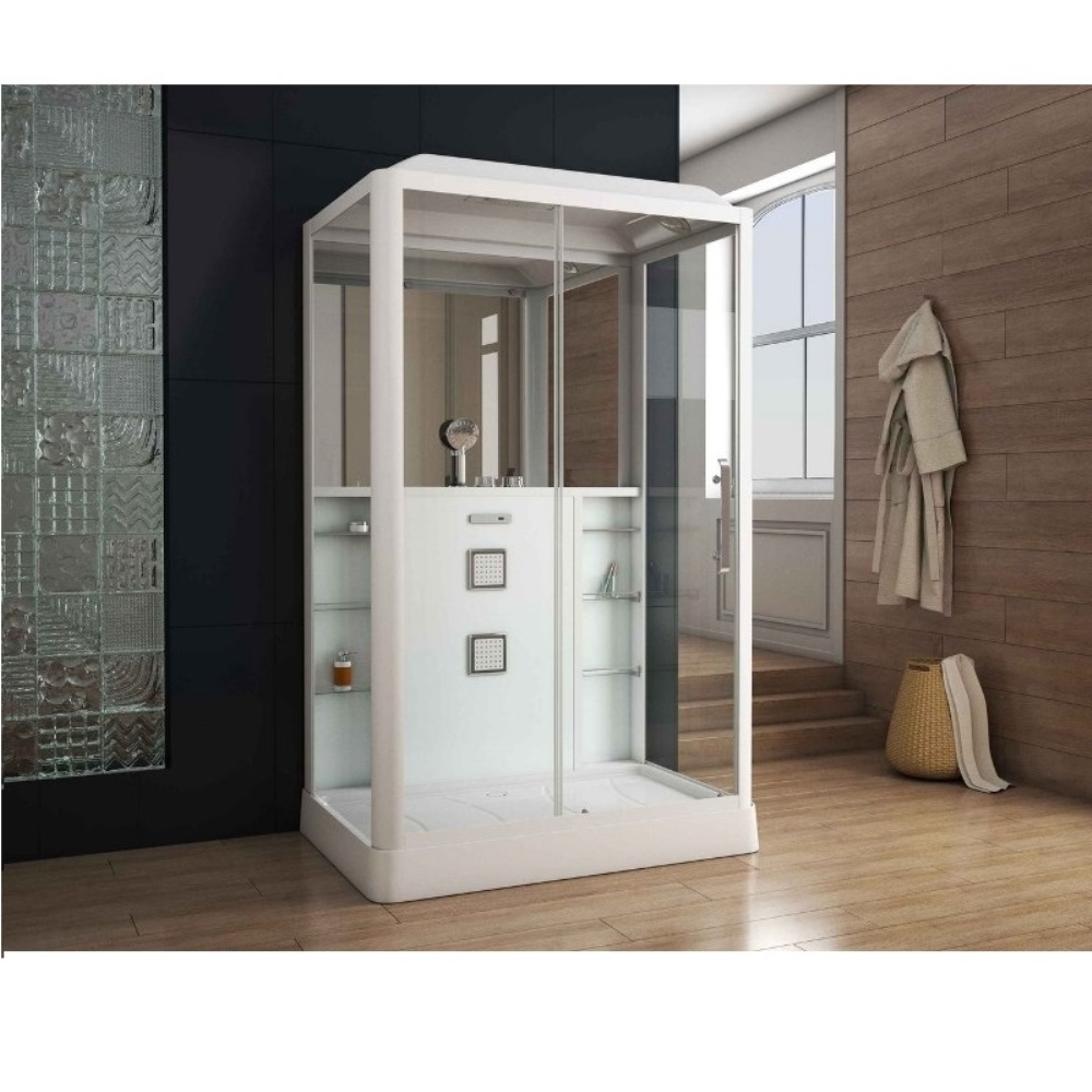 Душевая кабина Grossman Classic 135х90 Белый / Прозрачное GR128L Душевая кабина Grossman Classic 135х90 Белый / Прозрачное GR128L — изображение 2