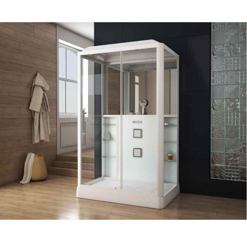 Душевая кабина Grossman Classic 135х90 Белый / Прозрачное GR128R Душевая кабина Grossman Classic 135х90 Белый / Прозрачное GR128R — изображение 3