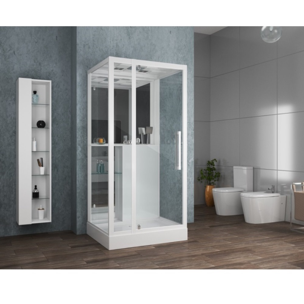 Душевая кабина Grossman Classic 90х90 Белый / Прозрачное GR161 Душевая кабина Grossman Classic 90х90 Белый / Прозрачное GR161 — изображение 3