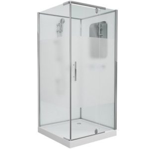 Душевая кабина Grossman Classic 90х90 Хром / Матовое GR171QR