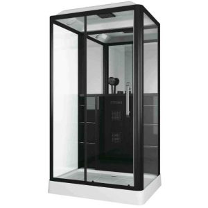 Душевая кабина Grossman Classic 120х90 Черный / Прозрачное GR227L