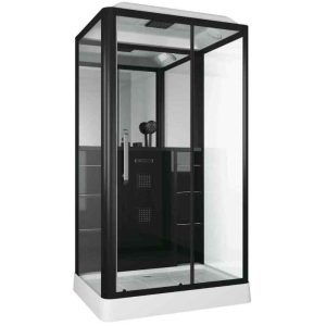 Душевая кабина Grossman Classic 120х90 Черный / Прозрачное GR227R