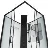 Душевая кабина Grossman Elegans 100х100 Черный / Прозрачное GR250Q — изображение 2