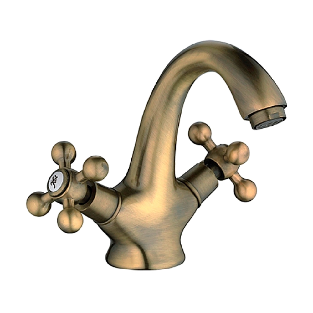 Смеситель для раковины Haiba HB19 Бронза HB1019-4 Смеситель для раковины Haiba HB19 Бронза HB1019-4