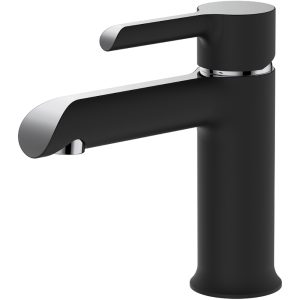 Смеситель для раковины Haiba HB805-7 Черный / Хром HB10805-7 Смеситель для раковины Haiba HB805-7 Черный / Хром HB10805-7