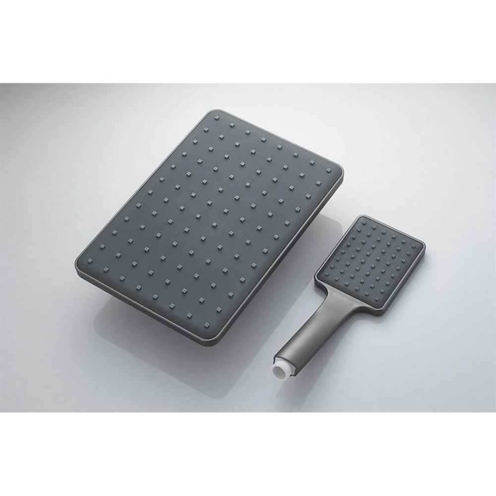 Душевая система Knotlor Stable с изливом Вороненая сталь KN-23/GM Душевая система Knotlor Stable с изливом Вороненая сталь KN-23/GM — изображение 3