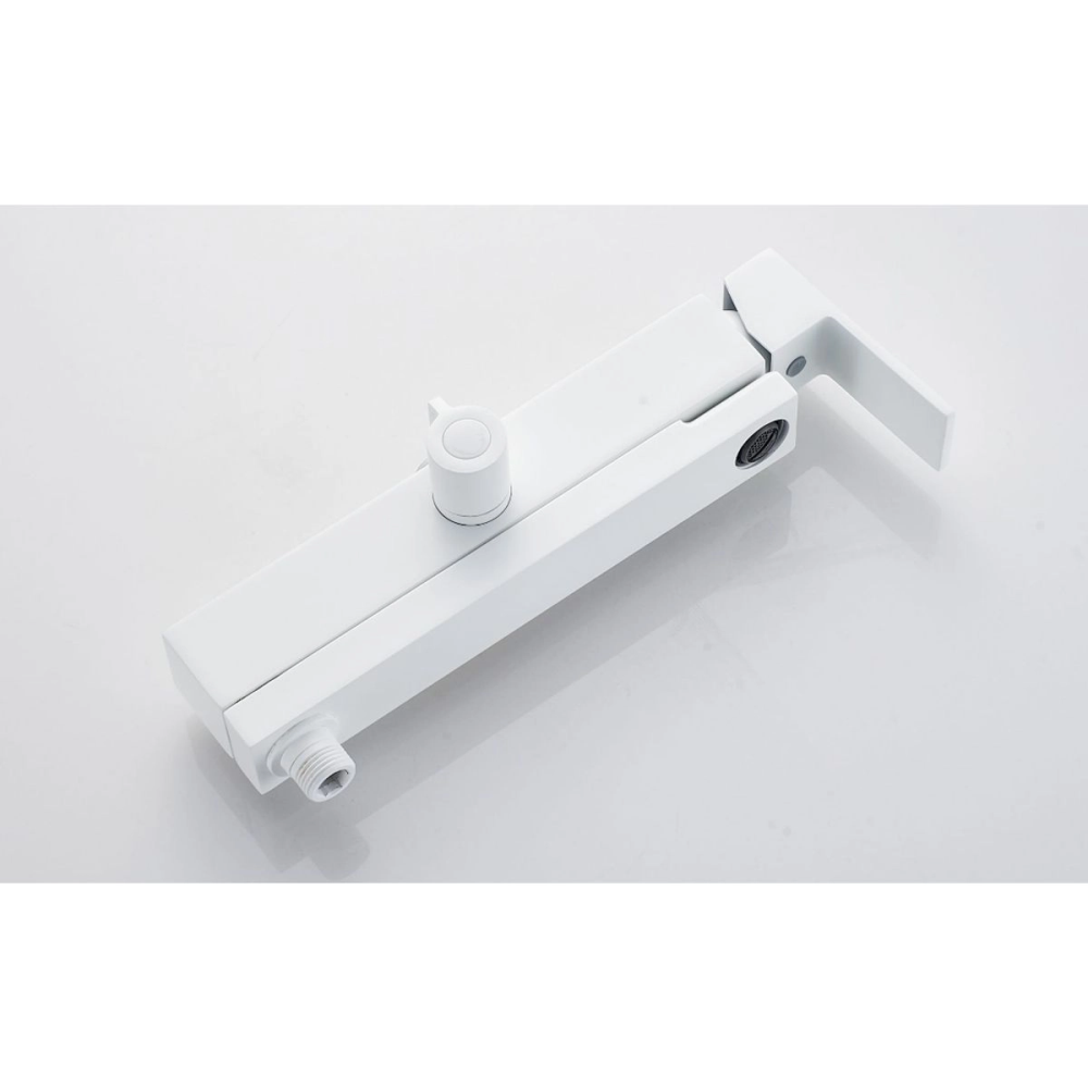 Душевая система Knotlor Stable с изливом Белый матовый KN-23/WY Душевая система Knotlor Stable с изливом Белый матовый KN-23/WY — изображение 3