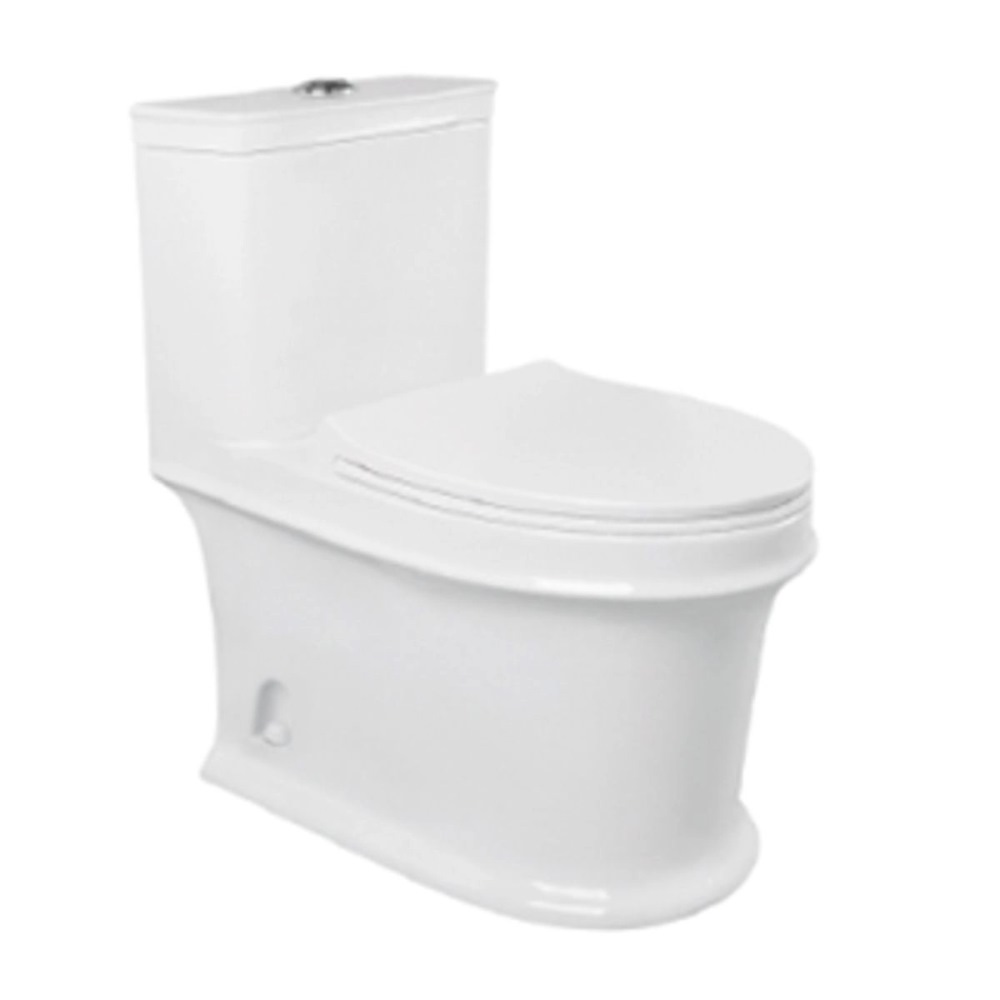 Унитаз-моноблок Knois KN627 Белый глянцевый KN6279000 Унитаз-моноблок Knois KN627 Белый глянцевый KN6279000