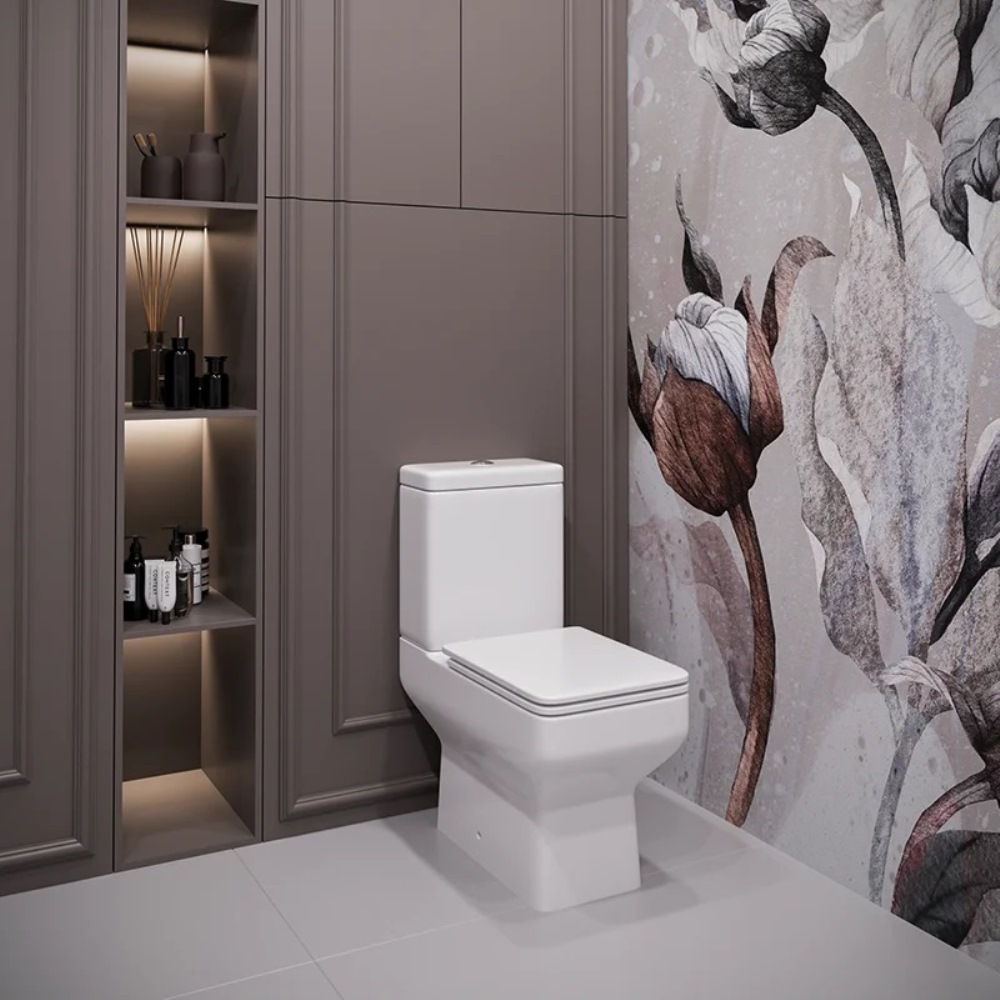 Унитаз-компакт Knois KN813 Белый глянцевый KN8130000 Унитаз-компакт Knois KN813 Белый глянцевый KN8130000 — изображение 2