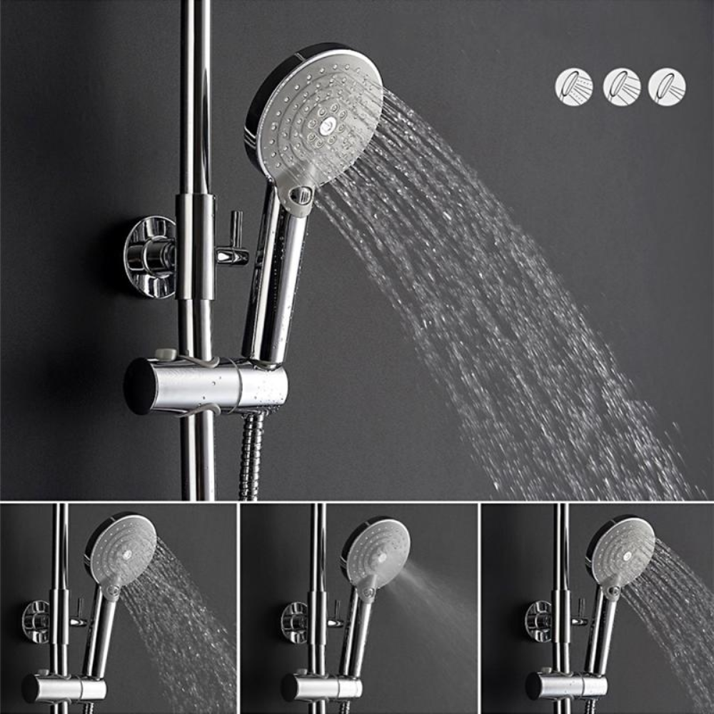 Душевая система Ledeme с изливом Хром глянцевый L2411 Душевая система Ledeme с изливом Хром глянцевый L2411 — изображение 5