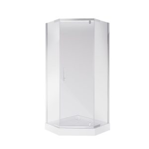 Душевой уголок Niagara Eco 100х100 с поддоном Хром / Прозрачное NG-010-14D