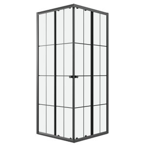 Душевой уголок Niagara Eco 78х78 Черный / Прозрачное NG-1008-14QKL