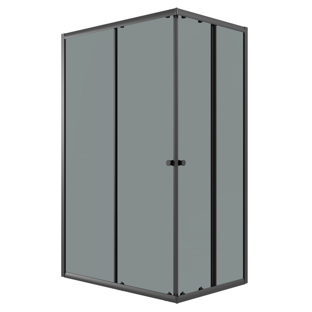 Душевой уголок Niagara Eco 98х78 Черный / Тонированное NG-1018-14QT Душевой уголок Niagara Eco 98х78 Черный / Тонированное NG-1018-14QT